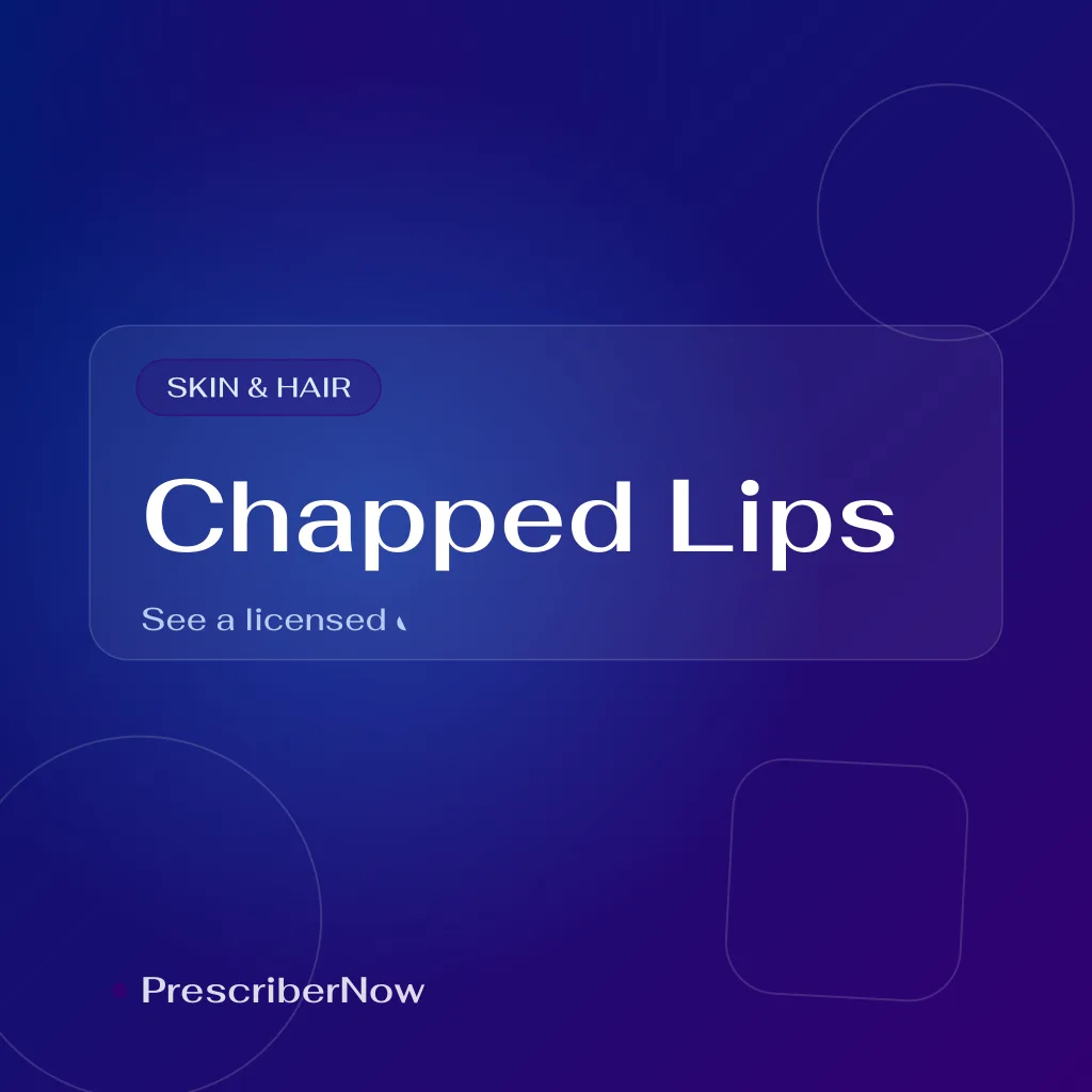 Chapped lips