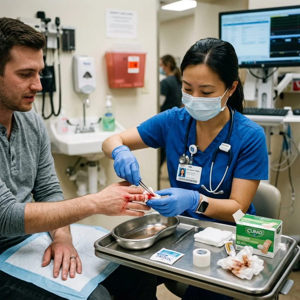 Minor cuts, burns, and wounds