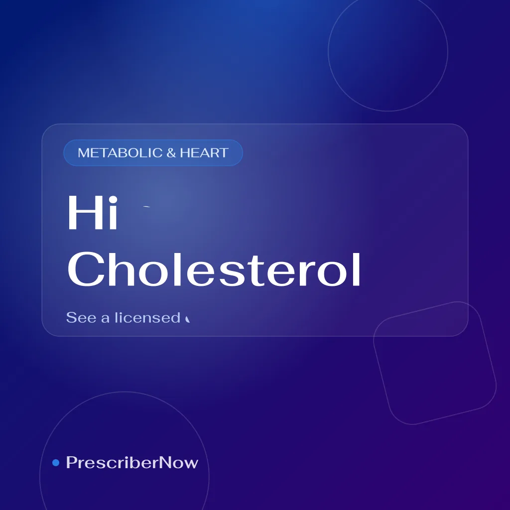High cholesterol hyperlipidemia