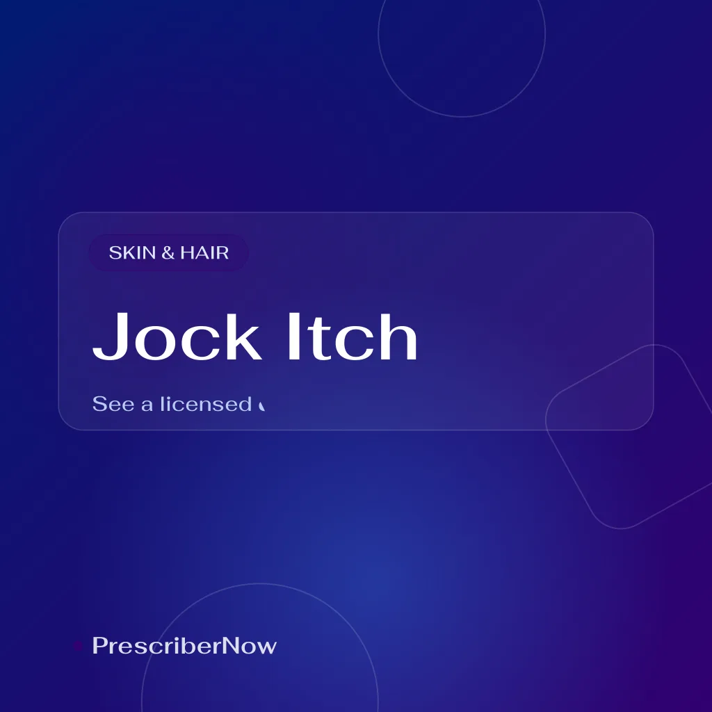 Jock itch tinea cruris