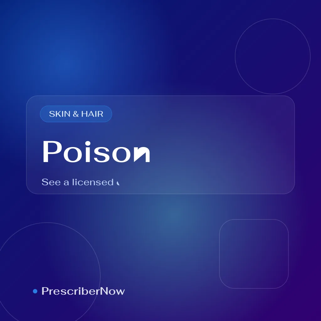 Poison ivy allergic dermatitis