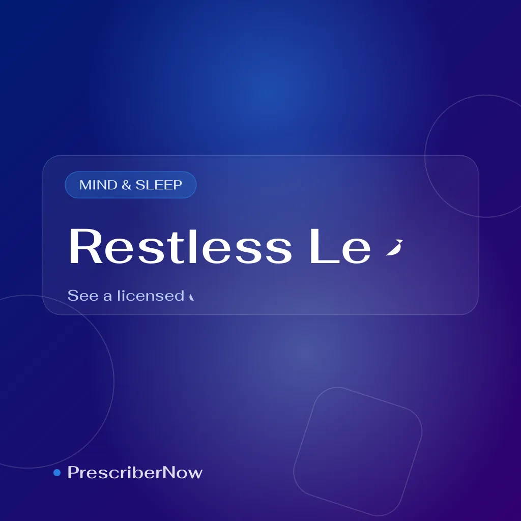 Restless legs RLS