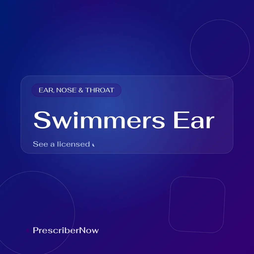 Swimmer's ear otitis externa