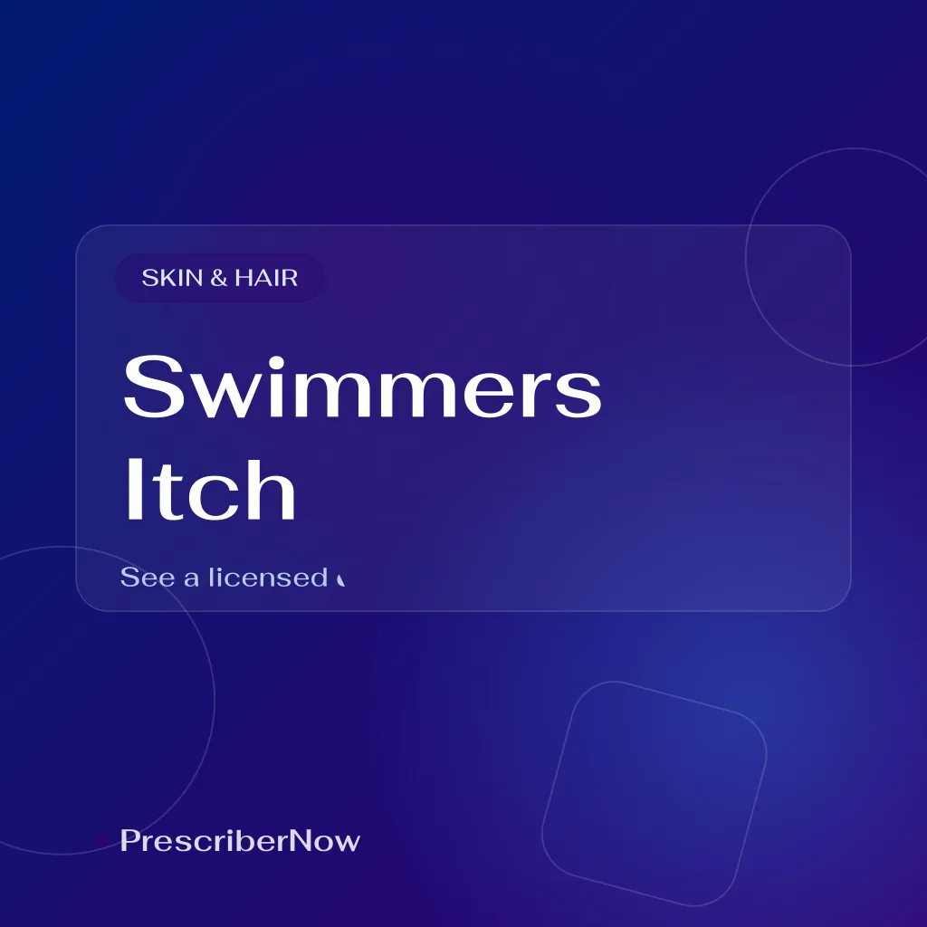 Swimmer's itch cercarial dermatitis
